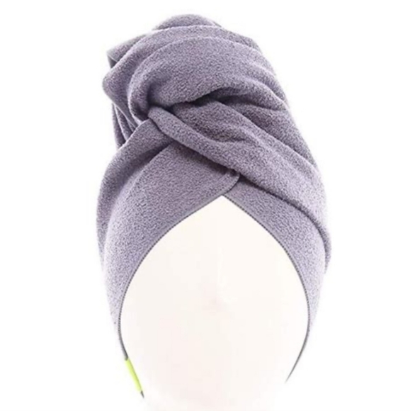 AQUIS - Gray Hair Wrap Drying Turban Towel - Picture 1 of 9